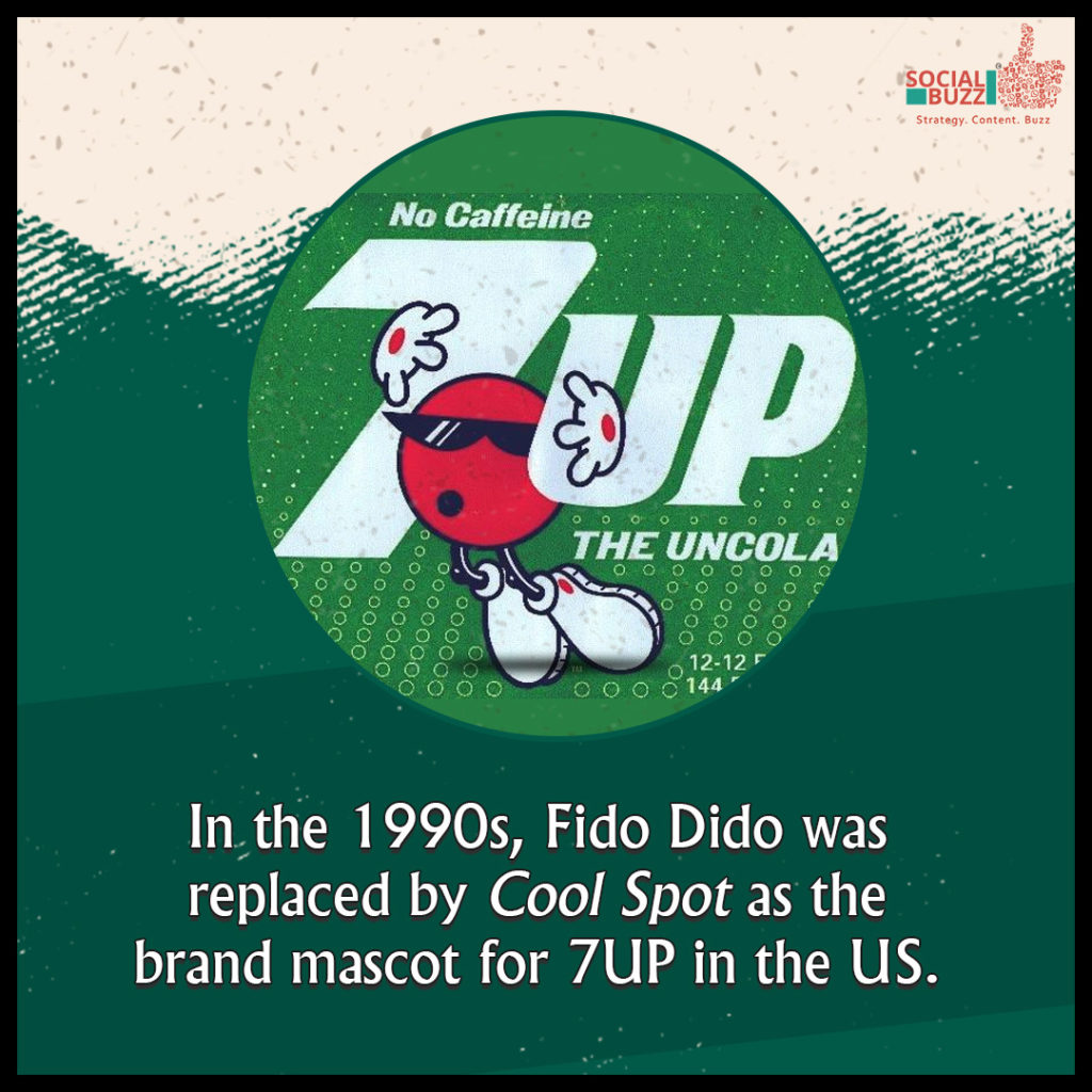 The replacement of Fido Dido with Cool Spot