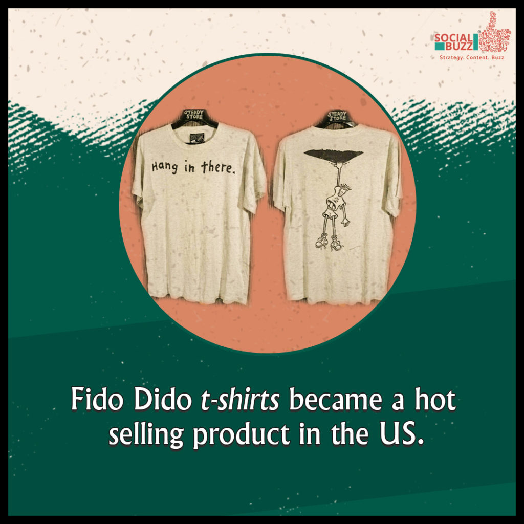 Fido Dido as a merchandise