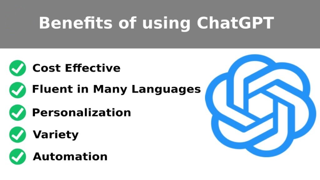 A couple of advantages that ChatGPT offers to companies.