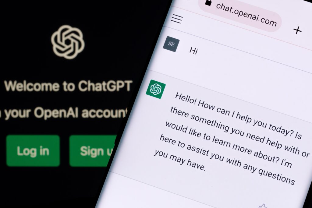 Open AI created ChatGPT, a potent natural language chatbot.