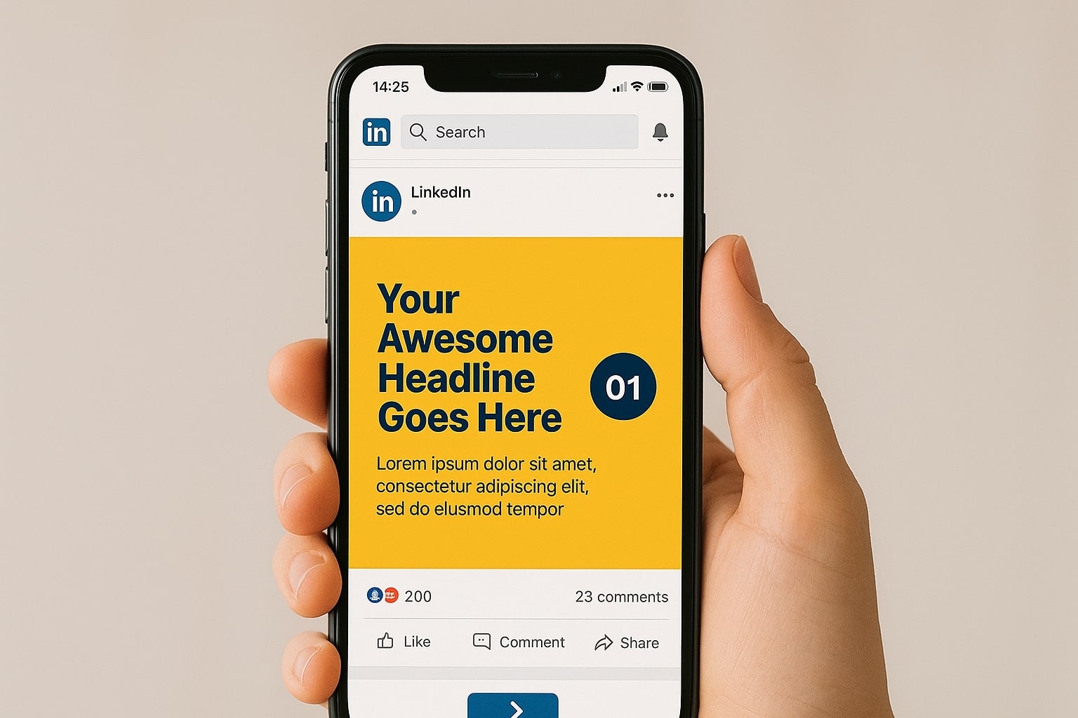 Carousel Post on LinkedIn
