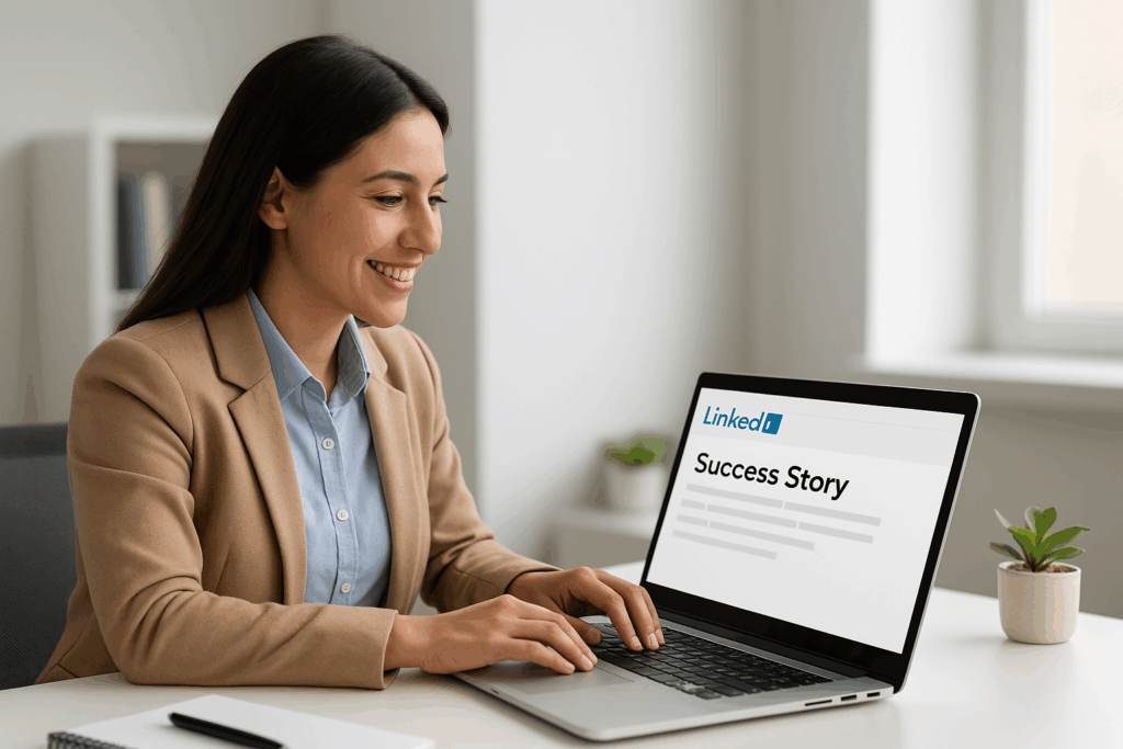 Success story on LinkedIn, Case studies
